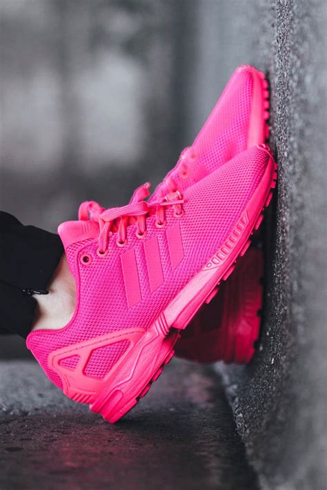 adidas flux pink mit weißer sohle|adidas ZX Flux Shift Pink (Women's) – B35311 – DE .